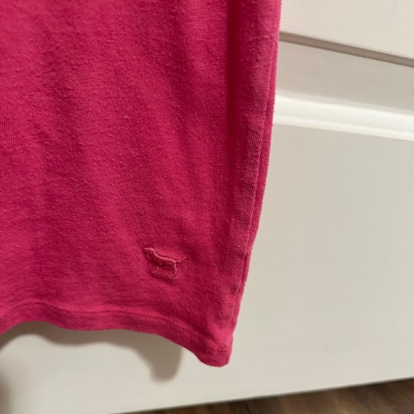 PINK Victoria’s Secret Womens Pink Loves Canada Short Sleeve T-shirt Size Small - Picture 3 of 8